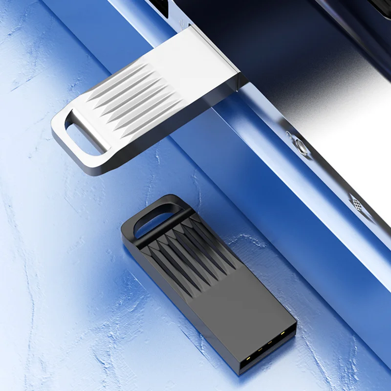 Frete personalizado logotipo de gravação a laser cor anel de metal usb2.0 flash drive 4gb 8gb 16gb 32gb 64gb 128gb memória stick