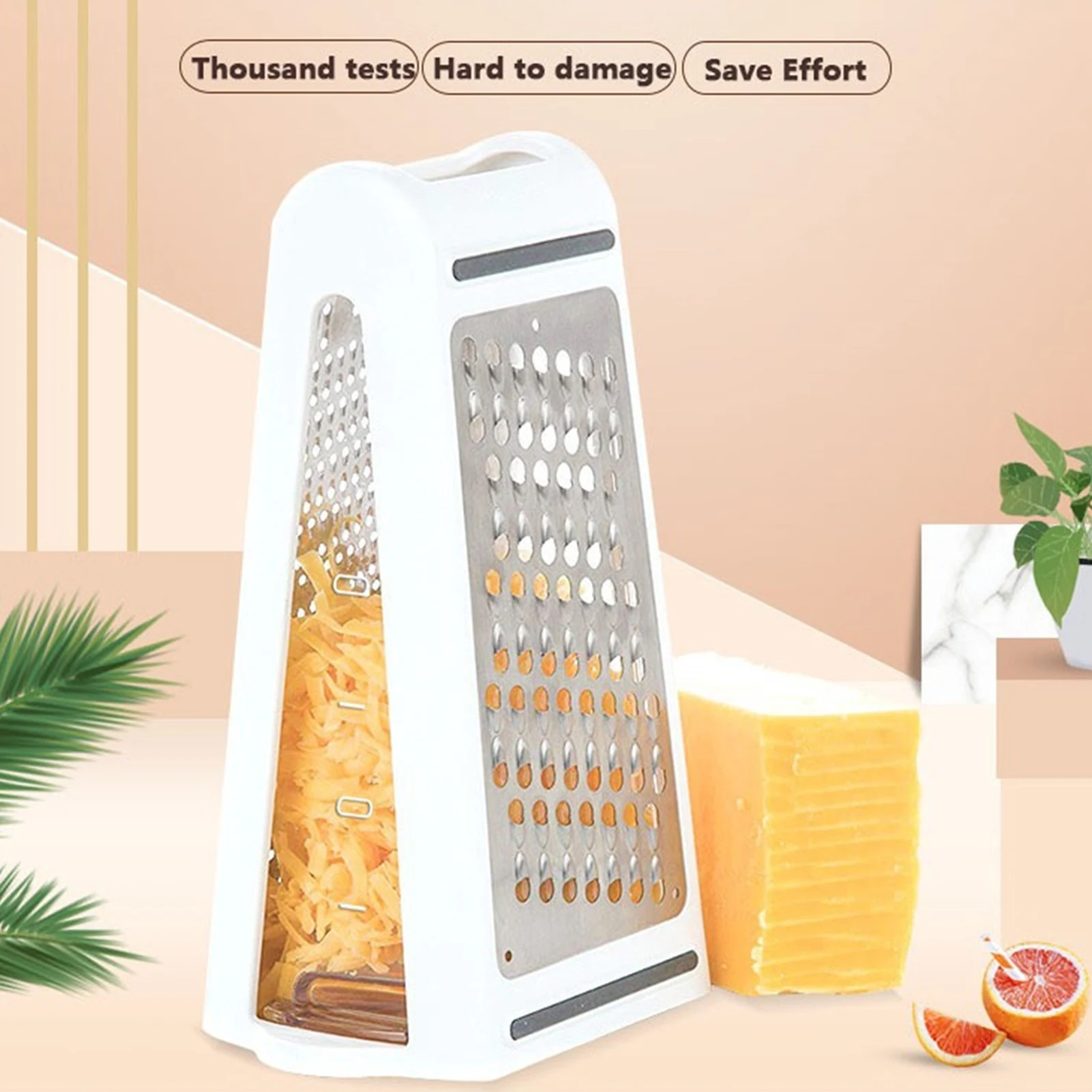 

Double-sided Blades Cheese Grater Multifunctional Vegetable Grater Chopper Stainless Steel Fruit Cutter Slicer Kitchen Gadgets