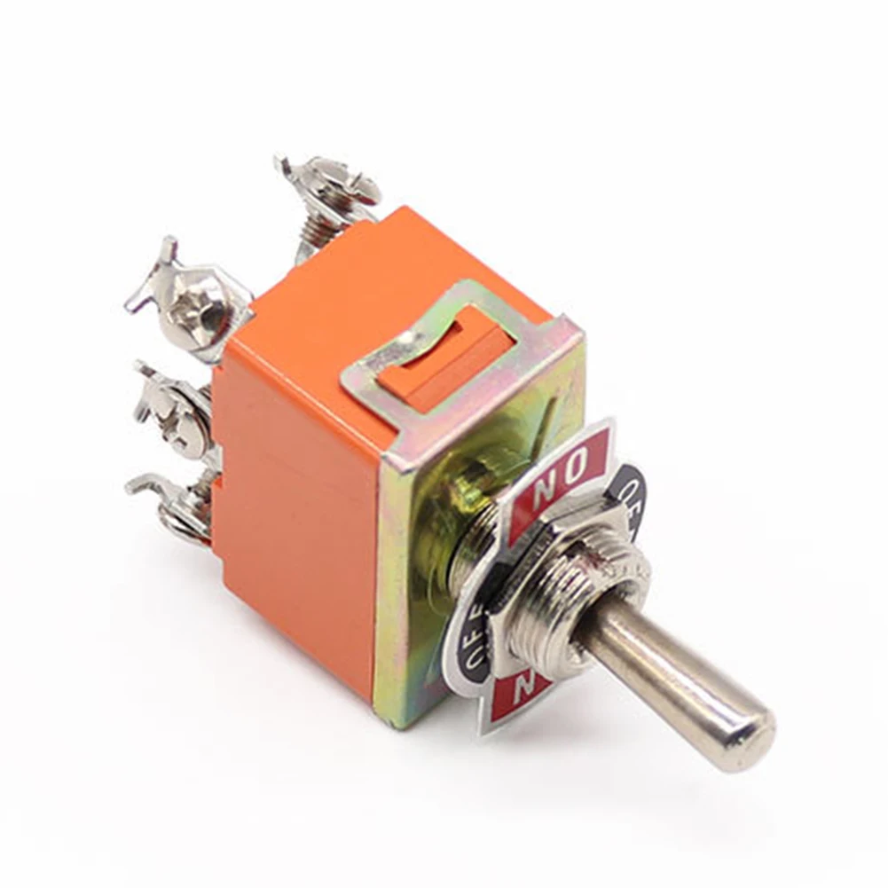 Power Control 12mm Hole Size 6 Pin Switch 3 Position Toggle Switch Appliance 3 Position Switch Easy Installation