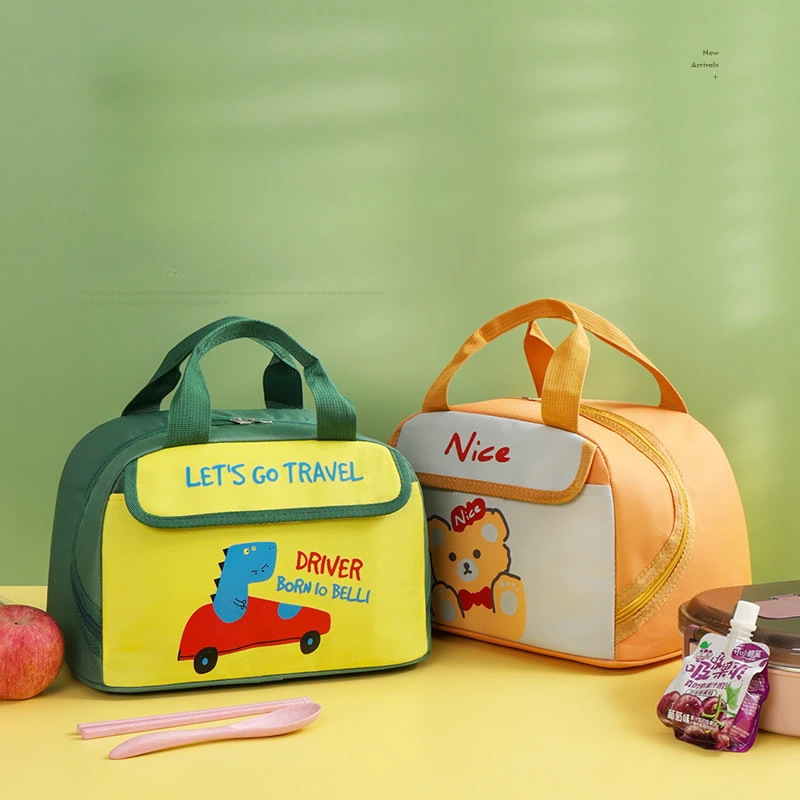 Bento Bag Lunch Box Lunch Bag Student Cute Bento Bag Mother Kids Bags Girl Women Handbag Bolsas Para Niños Accesorios Infantiles