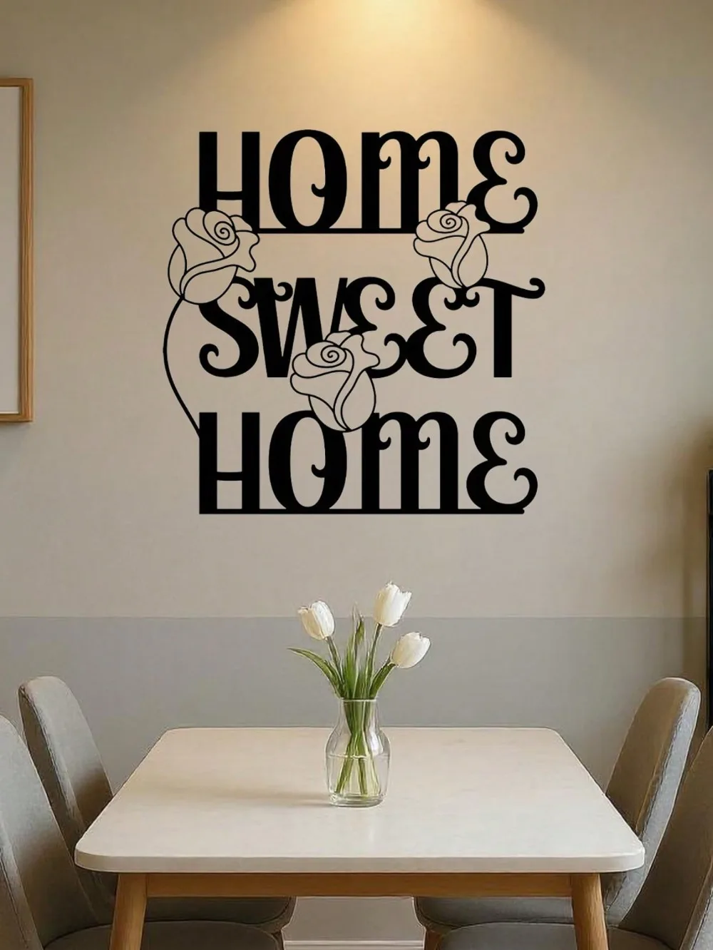 CIFbuy Iron Art Sweet Metal Wall Decor Waterproof Kitchen Home Gift