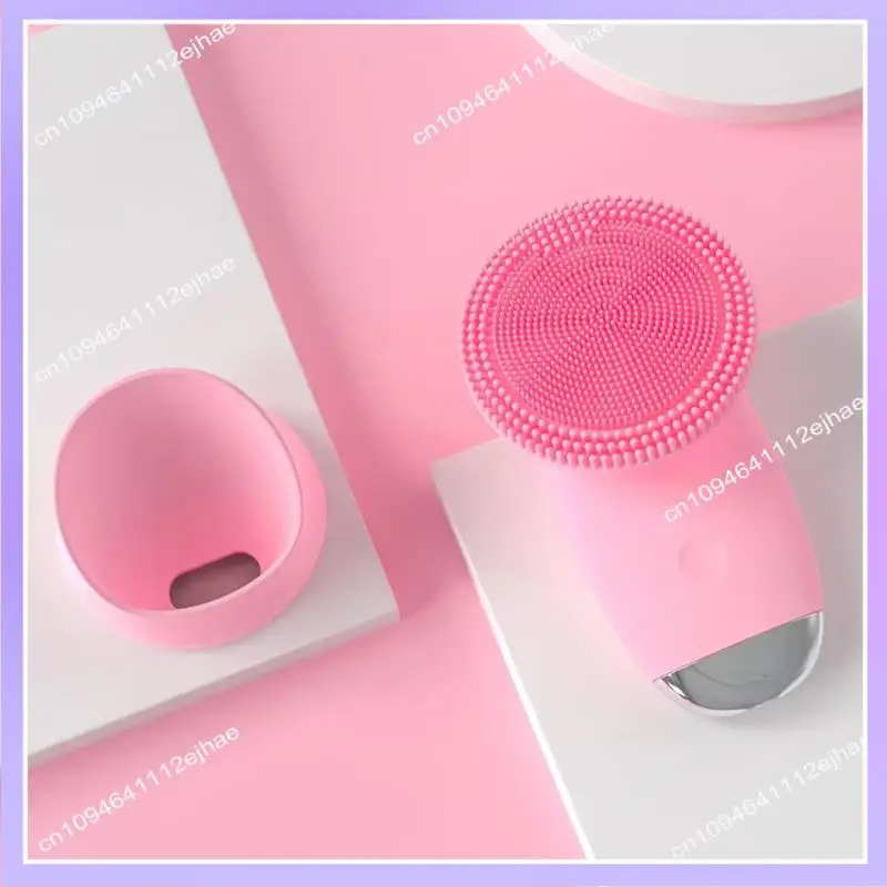 N83R Ultrasonic Silicone Facial Cleanser Electric Vibration Massage Deep Pore Cleaning Multi-Functional Skin Care Tools