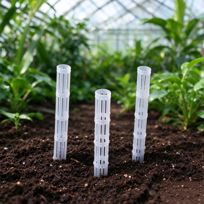 Plant Root Ventilation Tube Prevent Root Rot Potted Plant Drainage Pipe Breathable Soil Aeration Tube for Garden