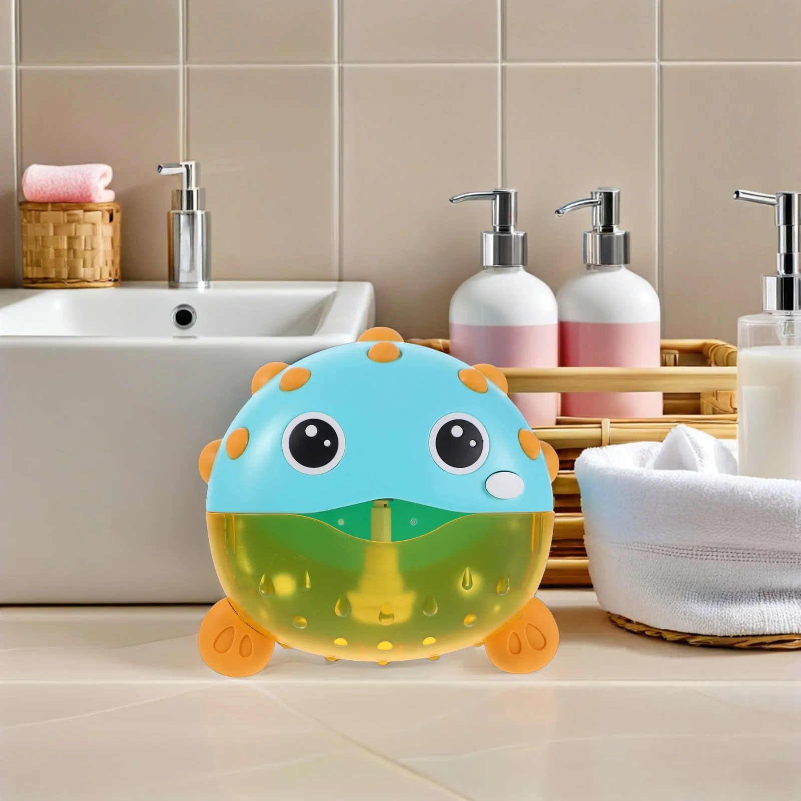 Children's Machine Bath Toddler Bubbles Bathroom Splash Bathtub Maker