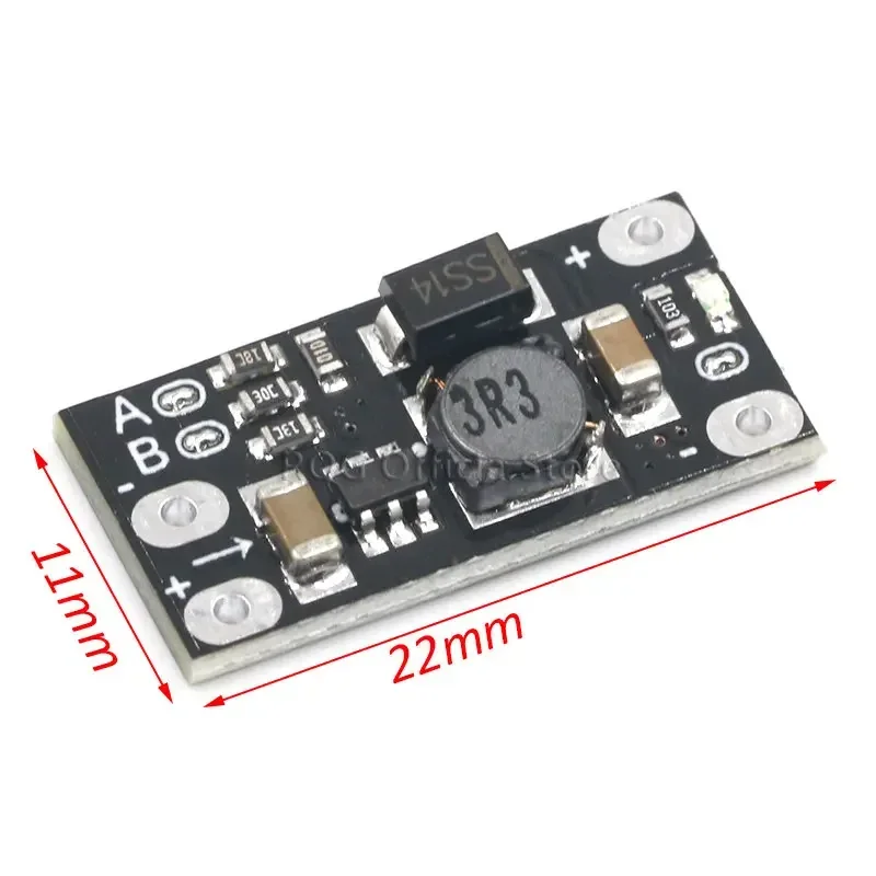 미니 DC-DC 부스트 스텝 업 컨버터 3V 3.2V 3.3V 3.7V 5V 9V ~ 12V 전압 조정기 PCB 보드 모듈 세트 5V/ 8V/ 9V