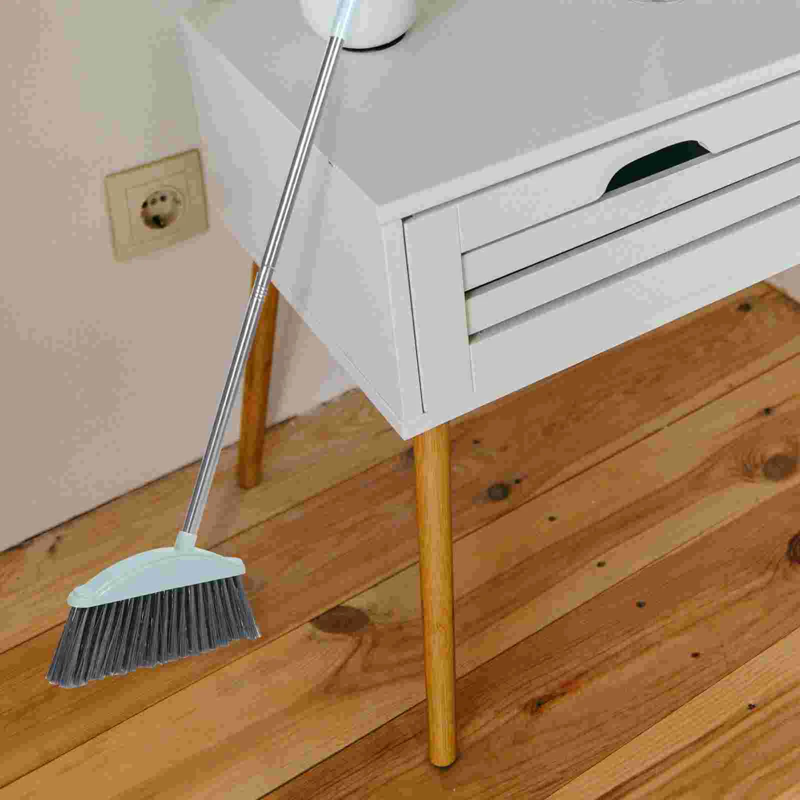 Broom Sweeping Cleaning Handleoutdoor Setmetal Kitchen Trashclean Garage Brush Garbage Indoor Floor Dustpan Brooms Sweeper Tool