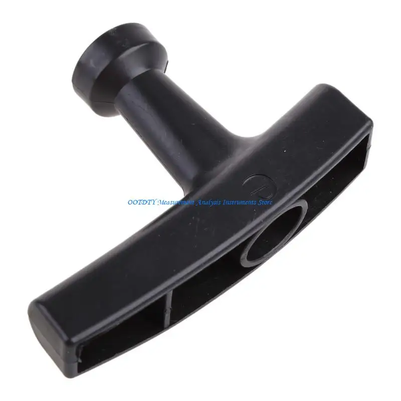 367d Schwarzer Lenker Ersatz Rückstoß Starter Pull Garden Tool Lenker Rasenmäher Einfach zu installieren