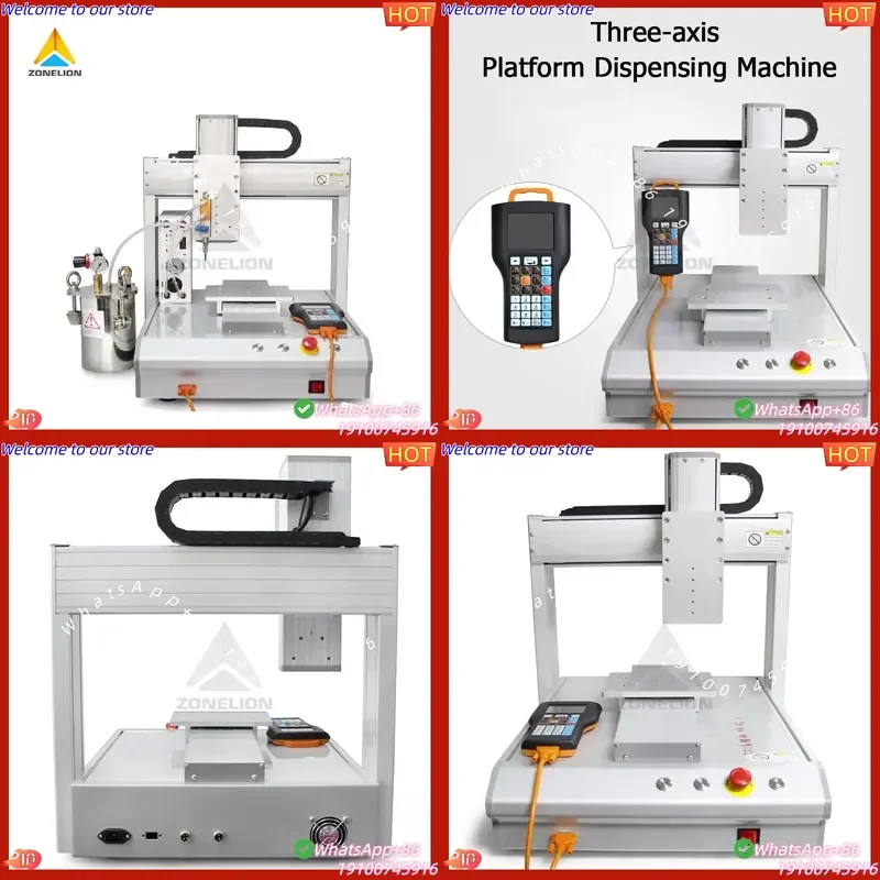 2026Hot Three Axis Desktop Dispensing ZL331 Automatic Precision Glue Dispensing Machine Adhesive Potting Equipment