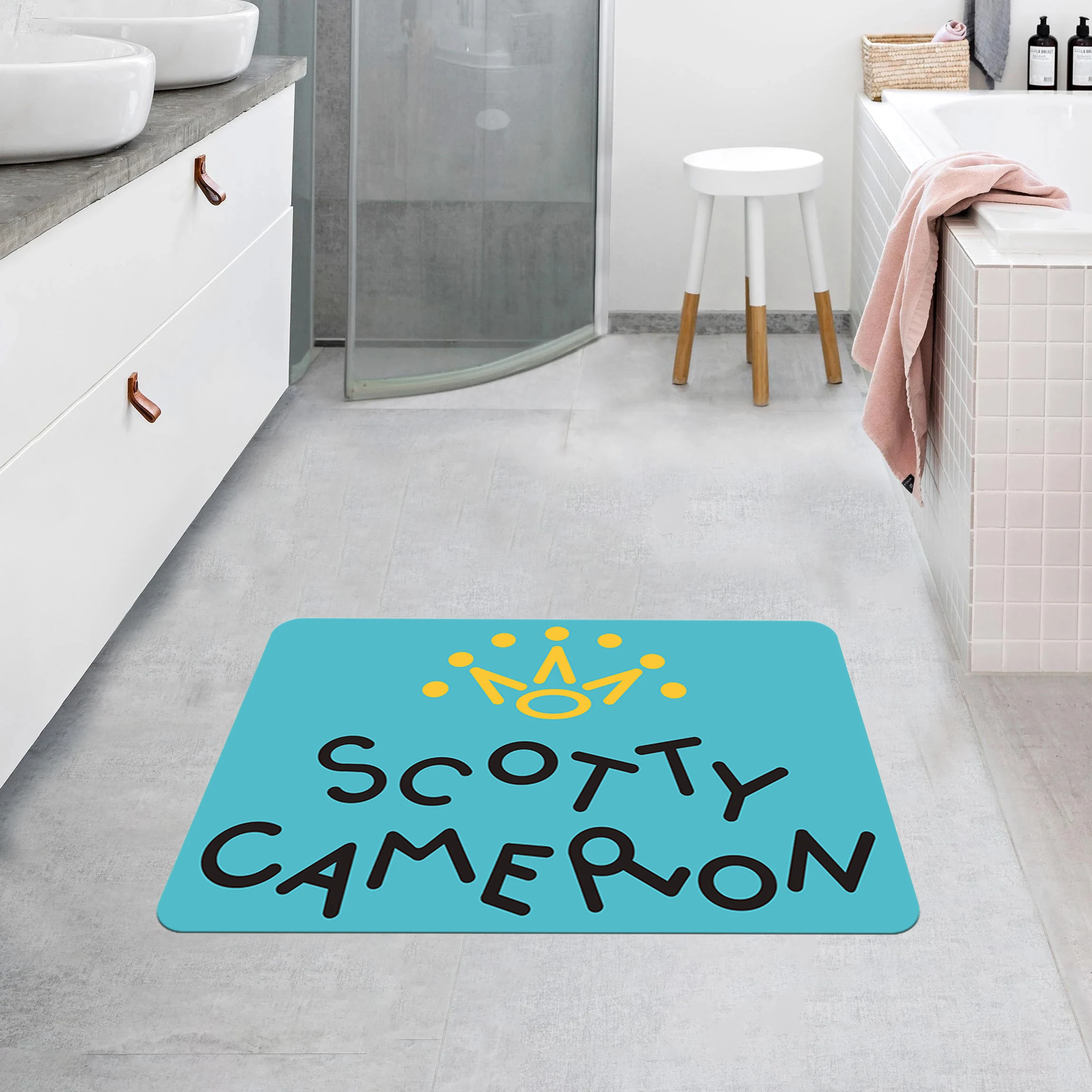 1pc,S-SCOTTY Room Carpet, Very Suitable For Bedrooms, Sofas, Doormats, Decorative Rugs, Non-Slip Floor Mats