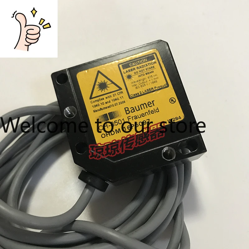 OHDM-16P5097 Baumer Photoelectric Sensor Swiss Laser Sensitivity Can Be Adjusted In Stock