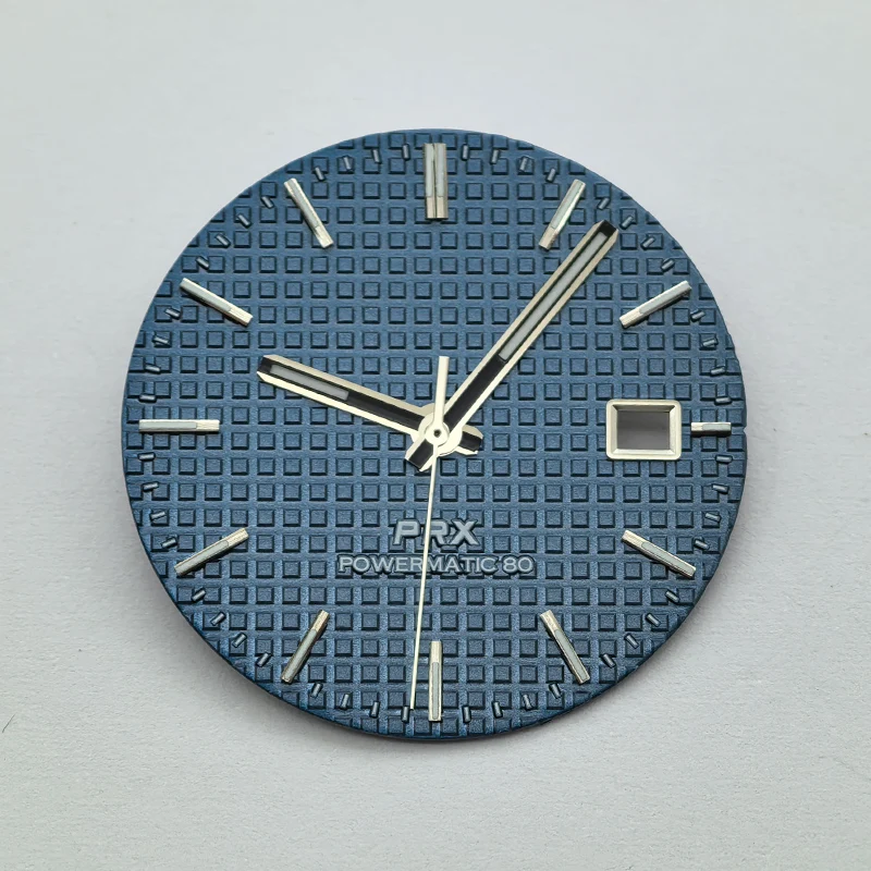 Durchmesser 31,8 mm grün leuchtendes Zifferblatt und Zeiger passend für NH35 NH36 NH38 4R35 4R36 7S Uhrwerk PRX Super Player Uhr Refit Teile – Detail 2