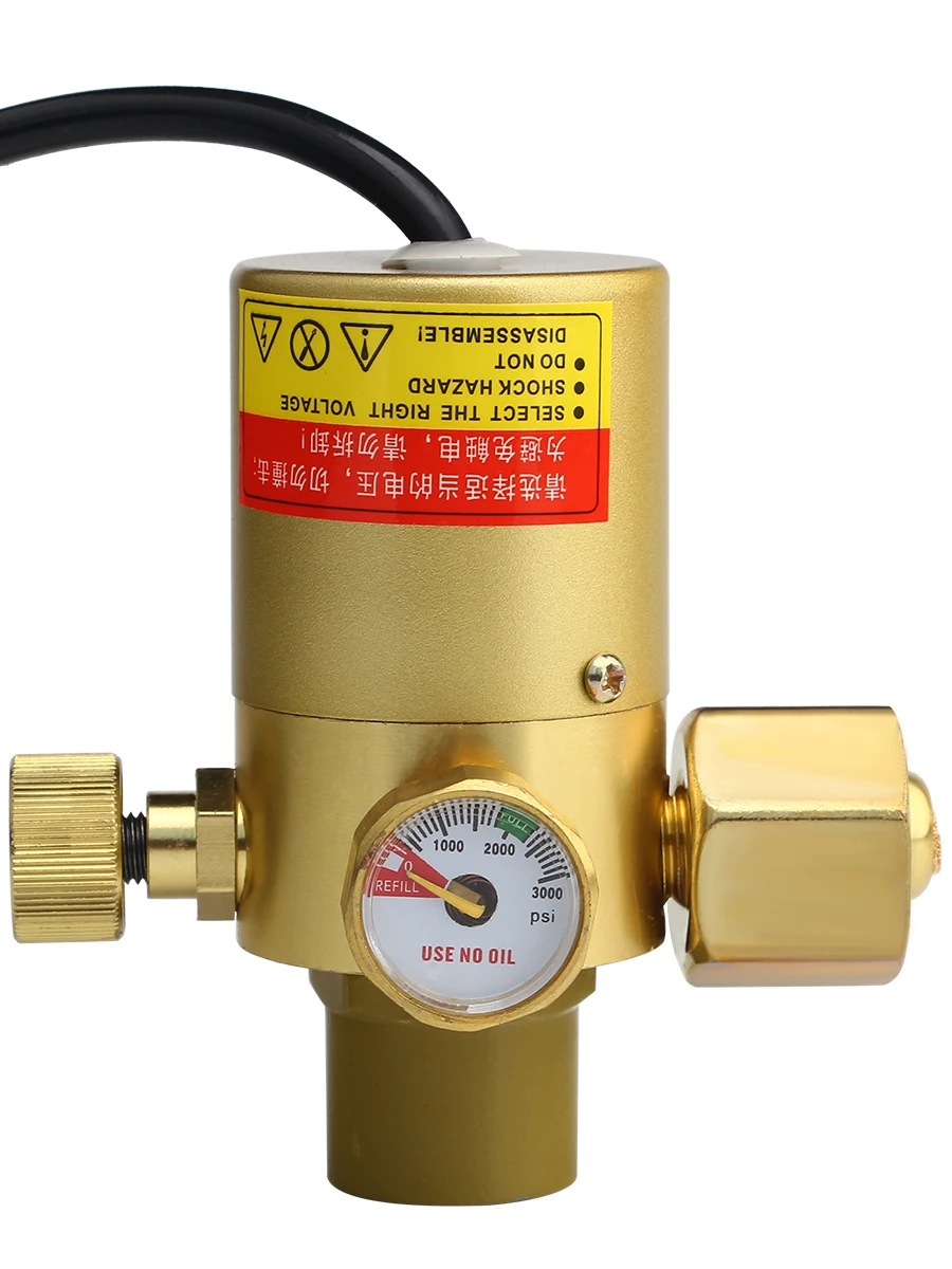

Pressure Reducing Valve CO2 Gauge Accessories AC36V Heating Pressure Gauge Standard Gas Pressure Reducing Valve