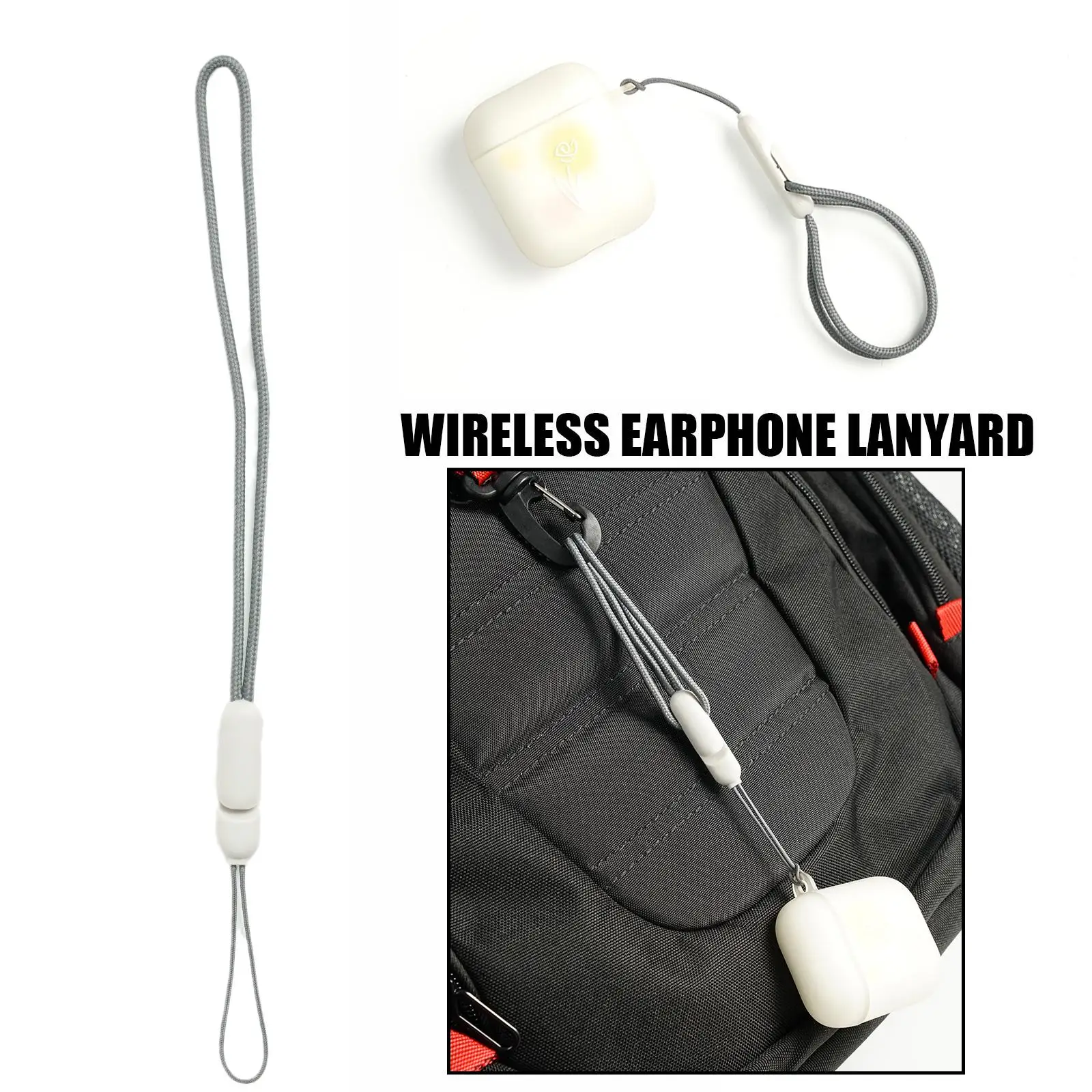 NEW High-end Original 1:1 Lanyard For Airpods Incase Anti-lost Rope Nylon Silicone Strap For Apple Airpods Pro 2 Air Pods Pro2