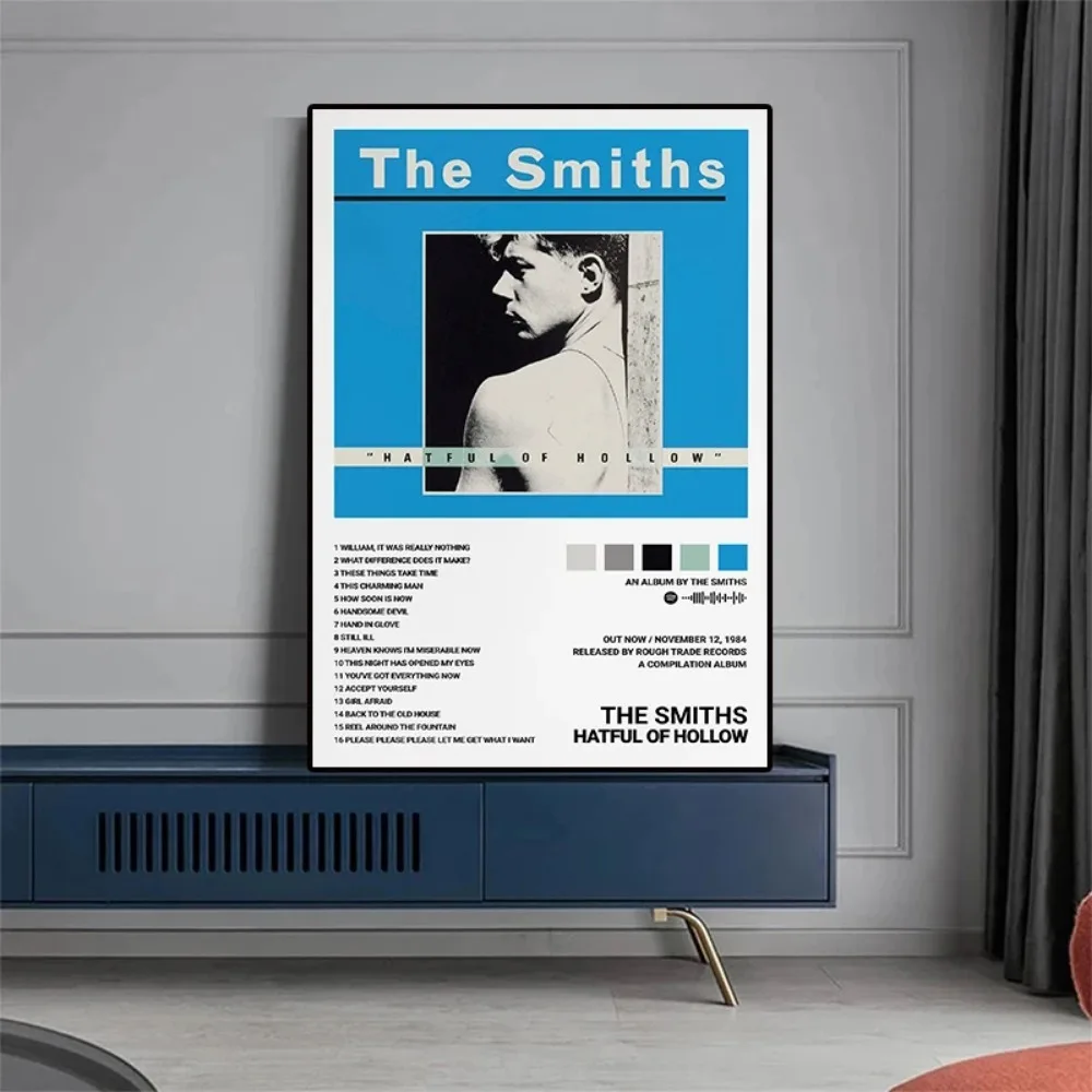 The Smiths Classics Rock Band Music Album Covers Art Home Wall Decor Pictures for Room Bar Canvas Painting Print Posters Gift