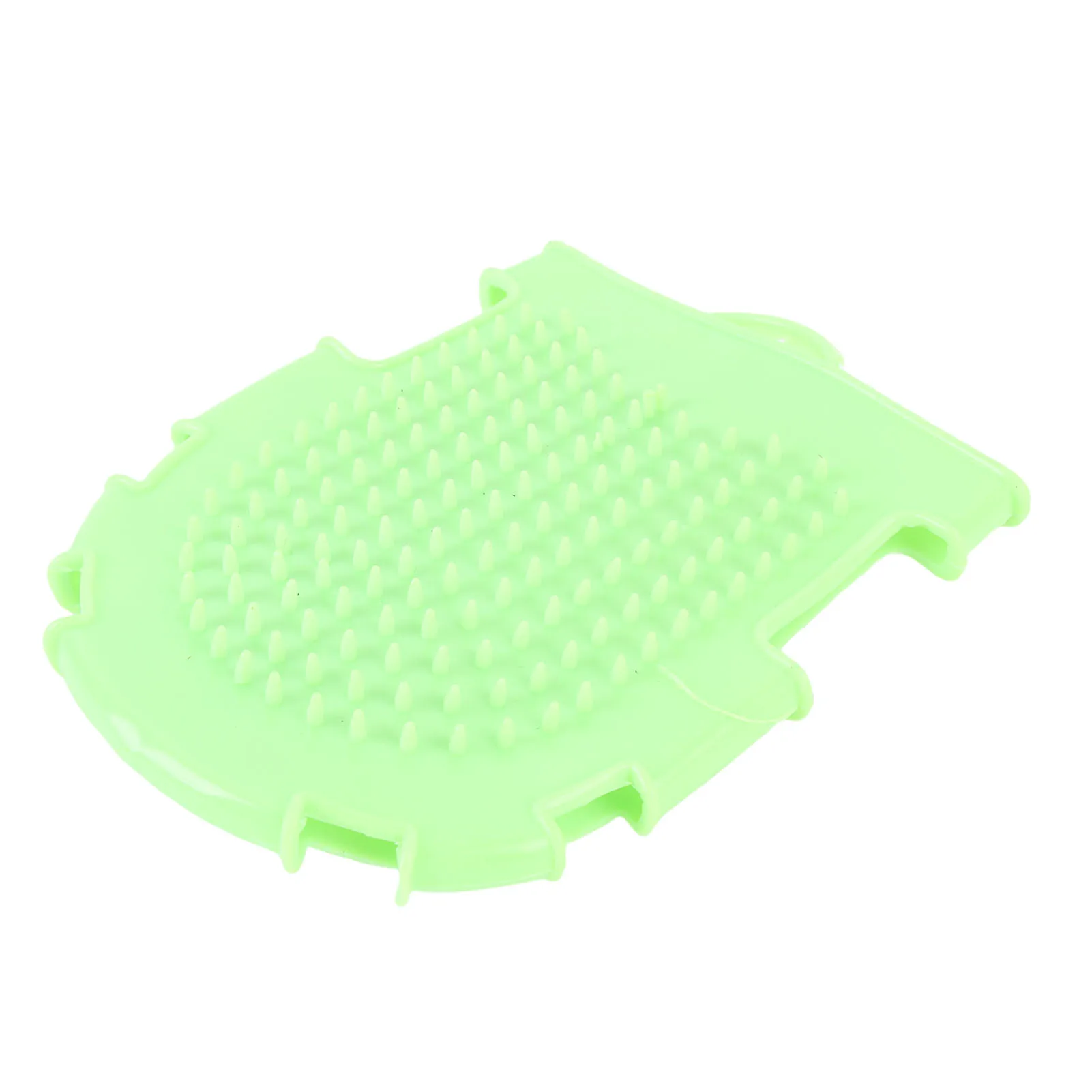 Manopla para el cuidado de caballos, manopla de lavado ecuino cómoda de doble cara de alta eficiencia PP para herramienta de cuidado de caballos