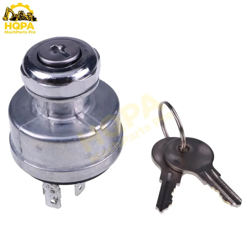 A134737 D134737 282775A1 A77312 L61053 Ignition Switch With 2 Keys Fit For Case Skid Steer Loader 1835B 1835C 1840 1845B 1845C