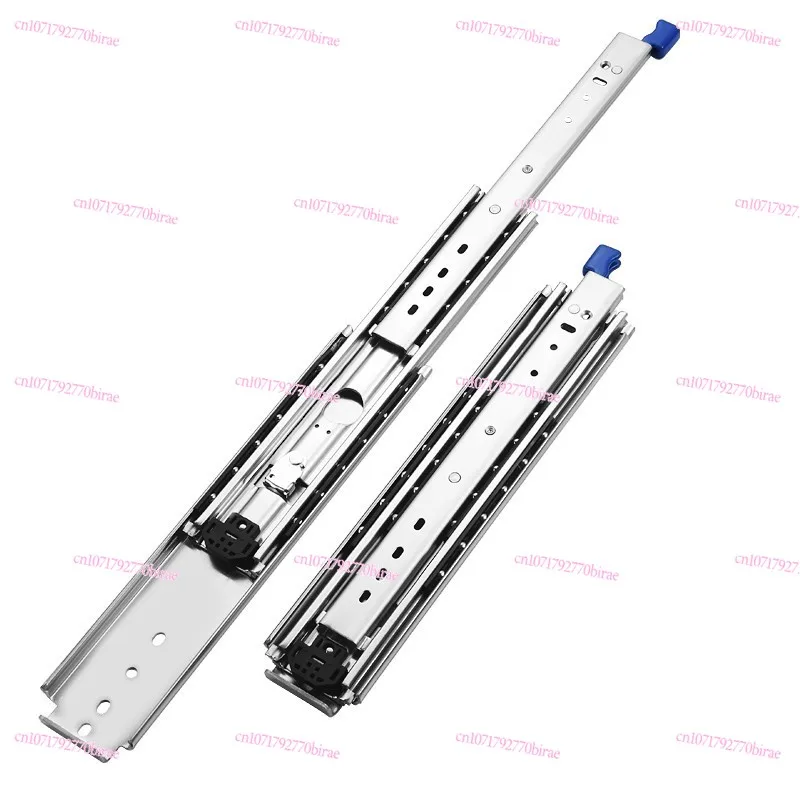 

76 Wide Heavy Duty Slide Industrial Wind Bearing Guide Three Thickened RV Container Locked Drawer Track