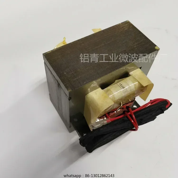 

Промышленный высоковольтный трансформатор с масляным охлаждением для микроволновой печи, 8,1 кг, полностью медный трансформатор с воздушным охлаждением, 1000 Вт, магнетронный источник питания