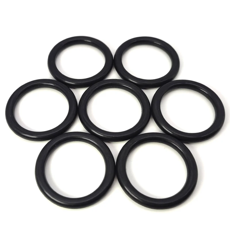 1/2pcs CS 10mm O-Ring NBR O Ring Sealing Gasket OD 80mm-125mm Black Nitrile Rubber Spacer Oil Resistance Washer Round Shape