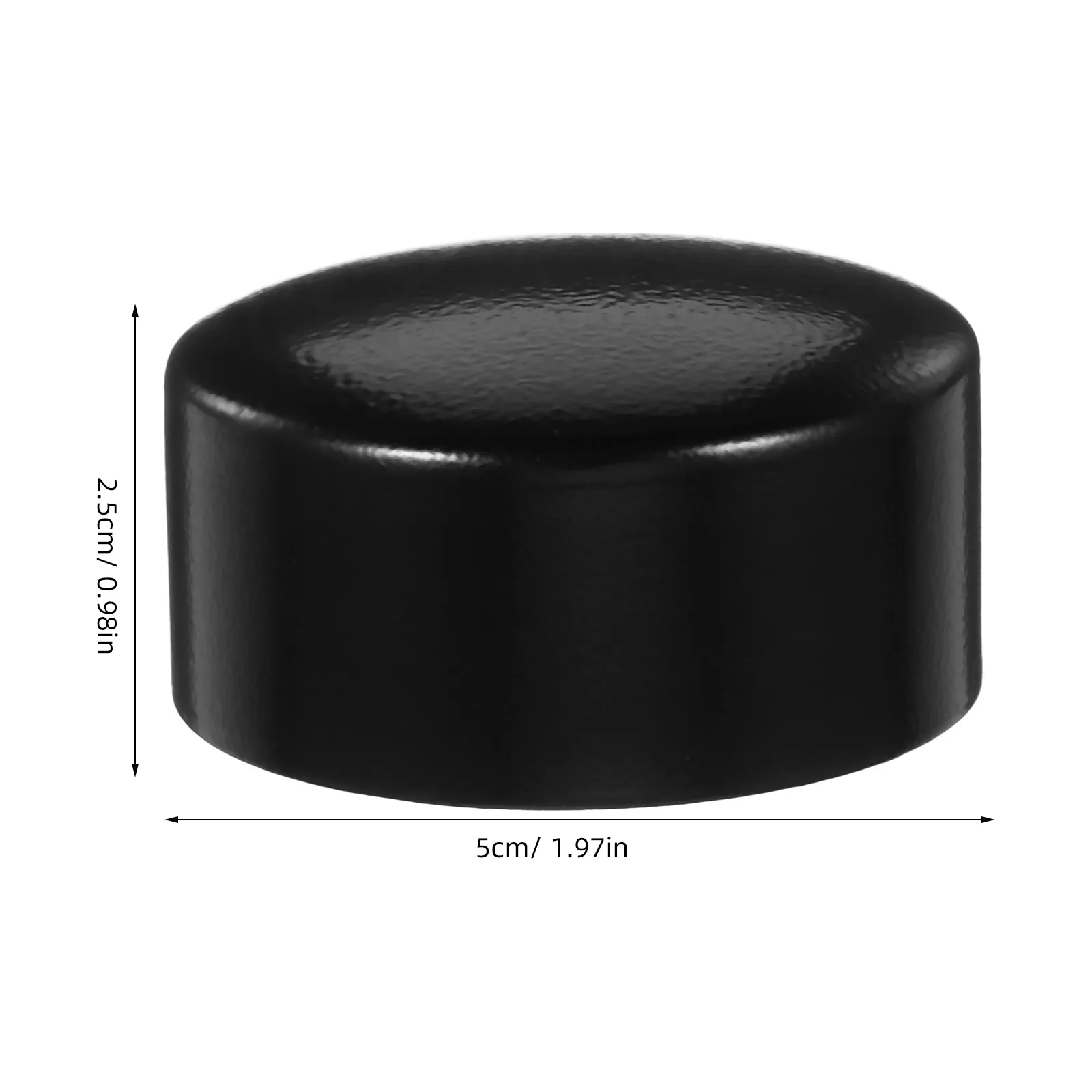 Tappi terminali da 2 pezzi per legno PVC durevoli tappi terminali per aste in acciaio inossidabile accessori strumenti di costruzione copertura rotonda per scale