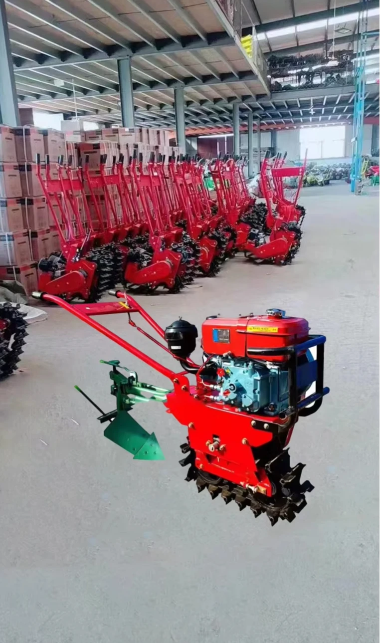 آلة الحراثة الصغيرة / آلة الحراثة الدوارة خنادق متعددة الوظائف