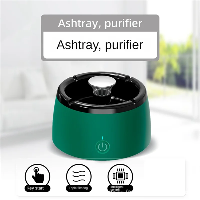 

A27R-1Set Ashtray+Air Purifier Function Versatile Filtration Of Secondhand Smoke Multifunctional A