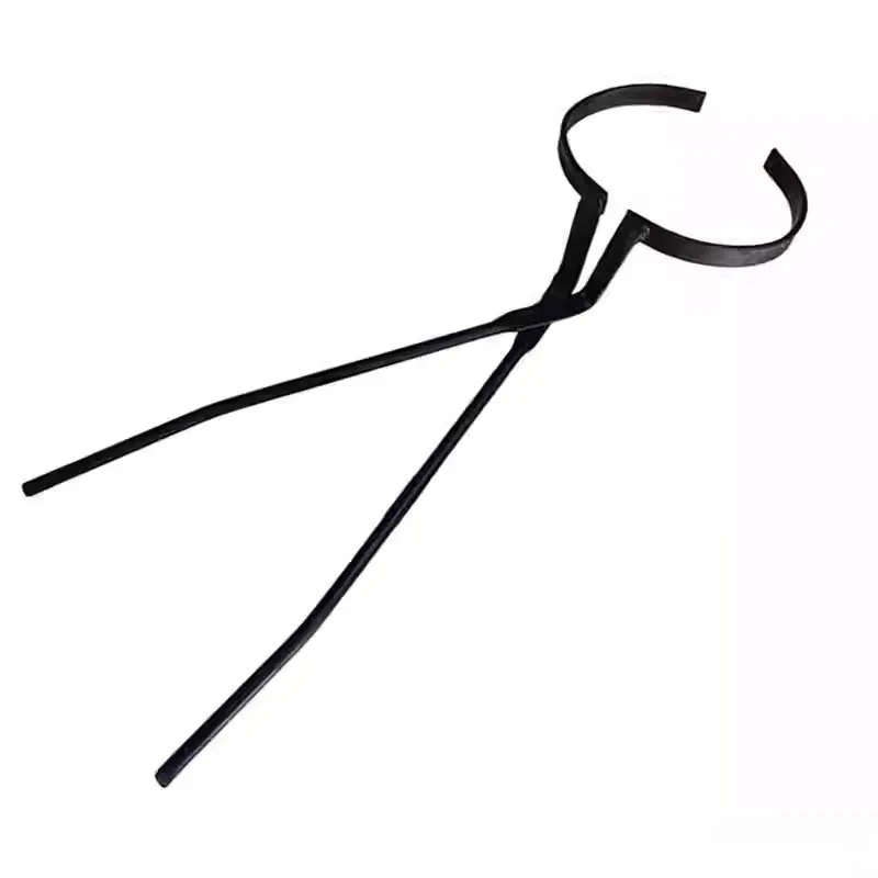 Industrial Grade Hand-forged Fire Tongs Multi-function Two-in-one Metal Tongs