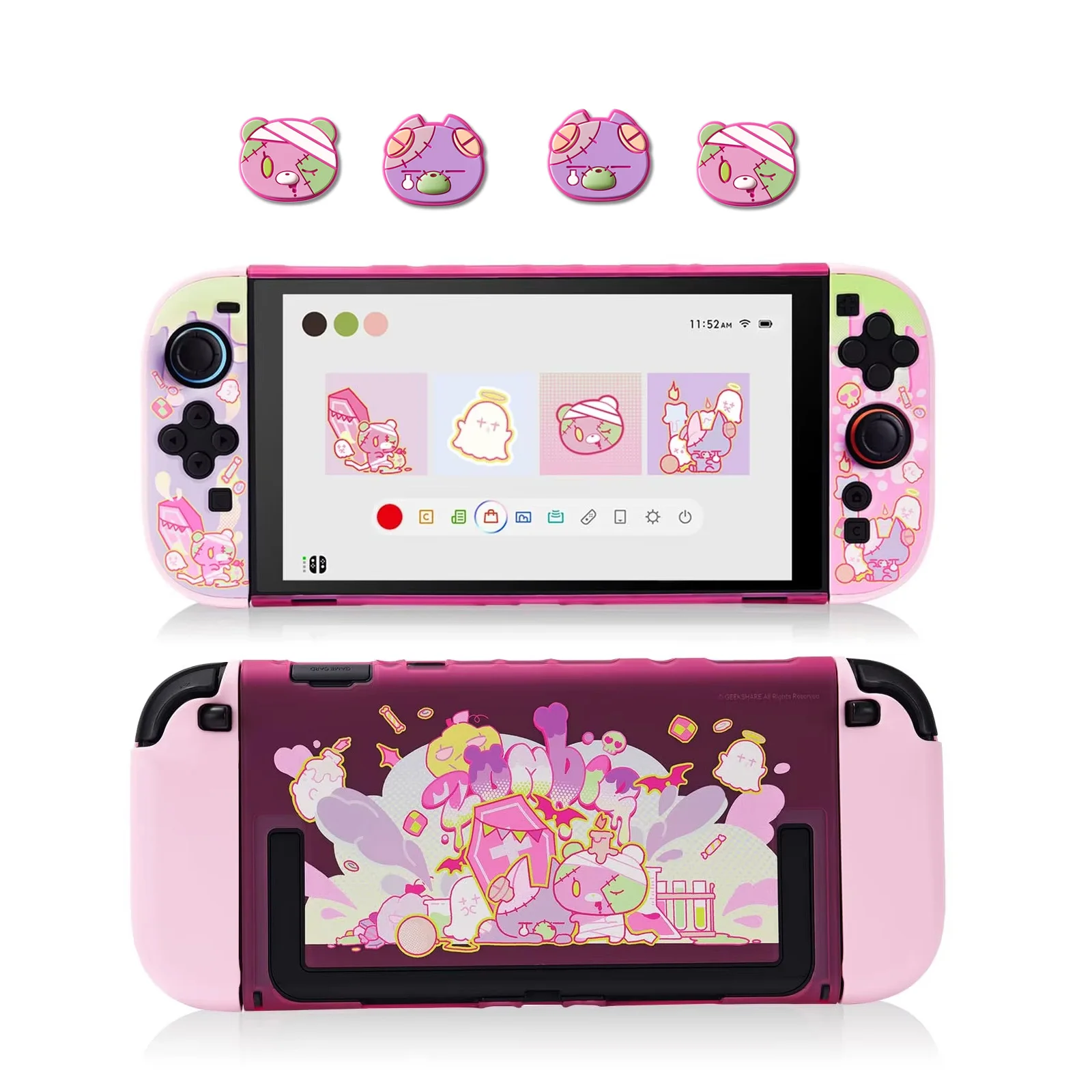 capa-protetora-geekshare-patch-moe-doll-para-switch-2-ns2-capa-rigida-destacavel-com-capas-para-joy-con