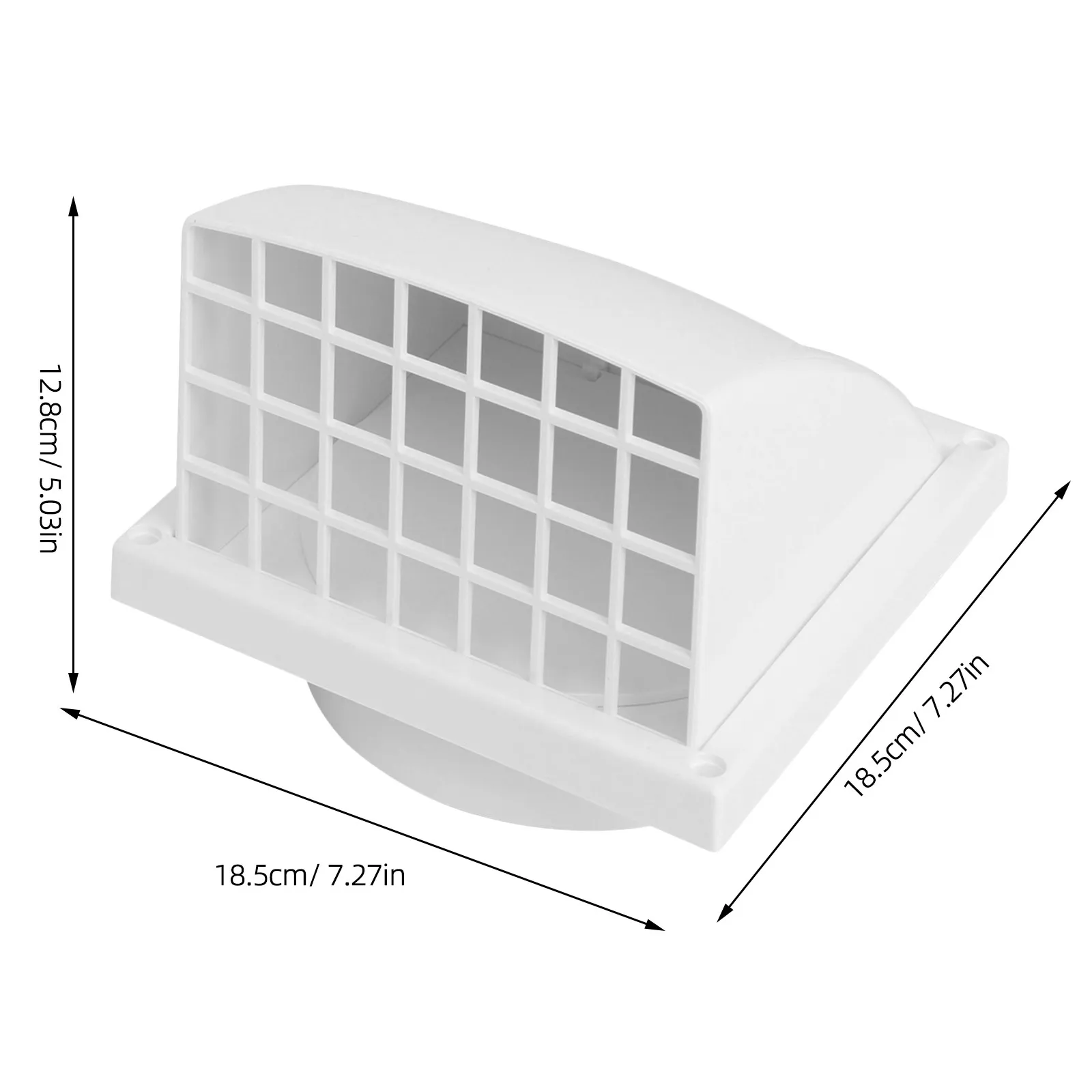 Cover Vent Air Ventilation Grille Exhaust Halloween Christmas New Year Air Duct Vent Cover Air Vent Duct Cover White