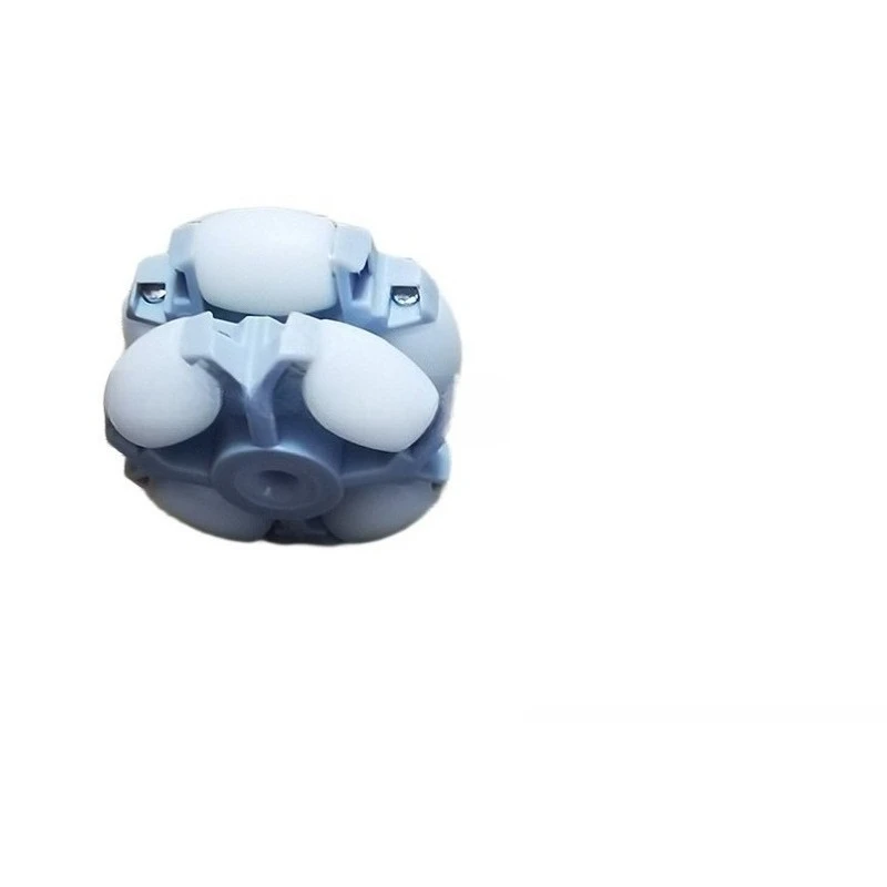 For Mechanical Plastic Wheel Two-way Pulley Universal Wheel Eight Beads Robot Wheel POM Material