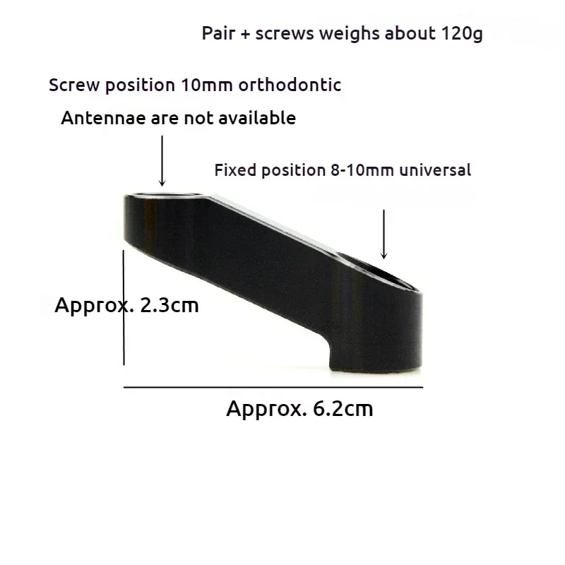 For Honda NT1100 NT 100 DTC Motorcycle Rearview Mirrors Extension Riser Extend Adapter Mirror Extender Adapters Riser Supplies