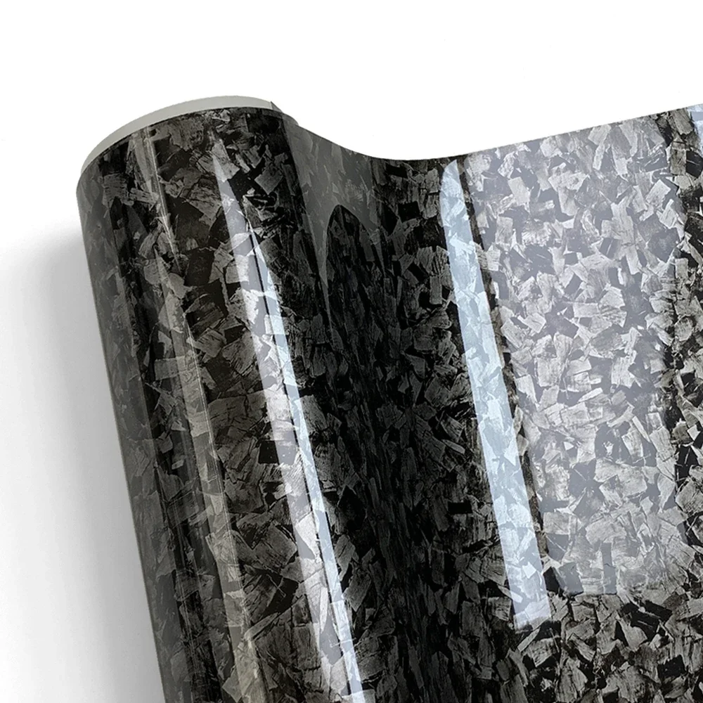 Carbon Faser Aufkleber Wasserdicht Geschmiedet Carbon Film Verpackung Folie Auto Abdeckung Aufkleber Vinyl Auto Wrap Motorrad Aufkleber Zubehör