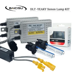Original Yeaky-DLT /F5 Fast Start Ballast Xenon light kit 5500K D2H H1 H3 H7 H11 4500K 6500K HB3 HB4 9012/HIR2 HID Bulb AC 12V