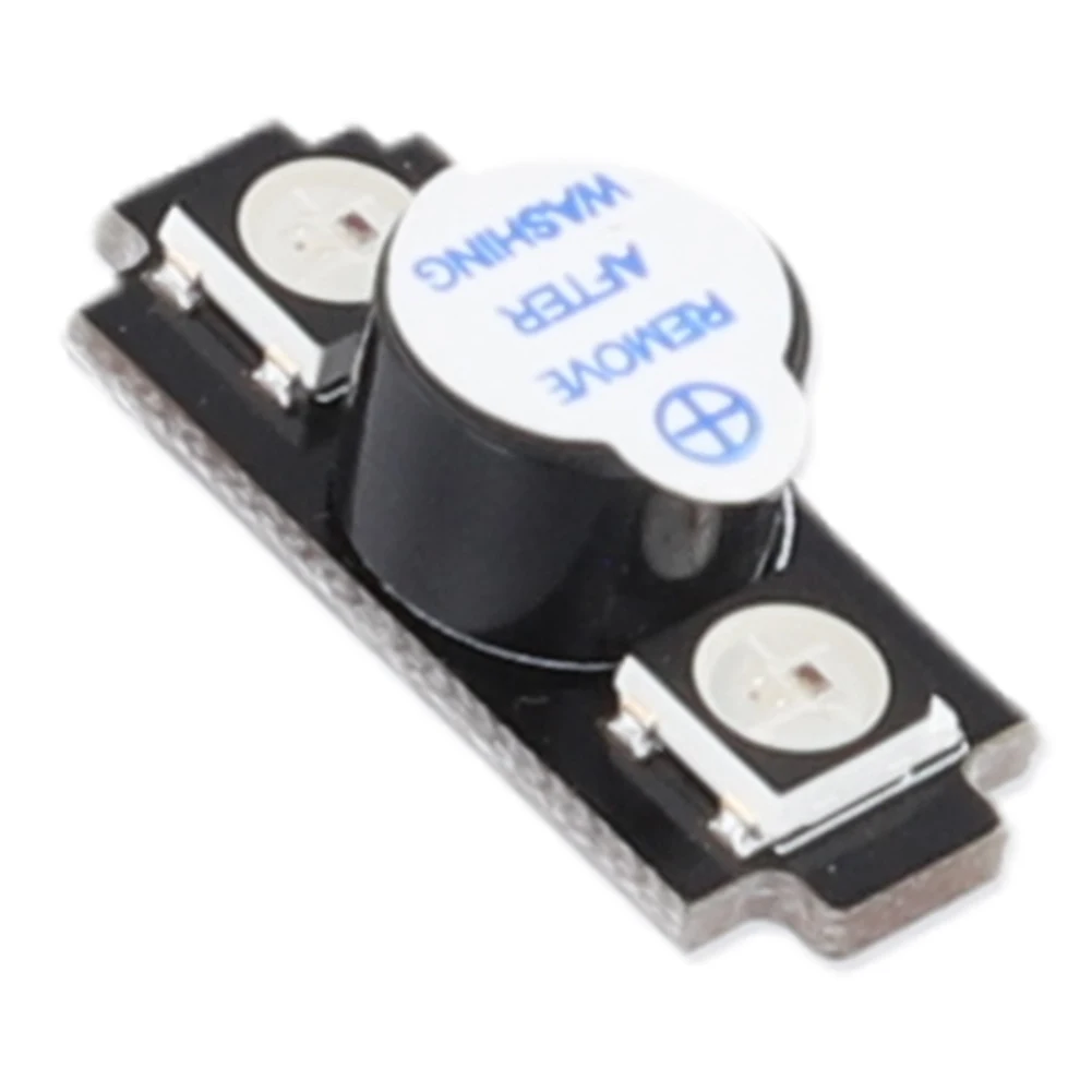 

WS2812 Colorful RGB LED Active Alarm Buzzer Buzzer 5V Sounder Buzzer Beeper for RC FPV Freestyle Drones Replacement DIY Parts