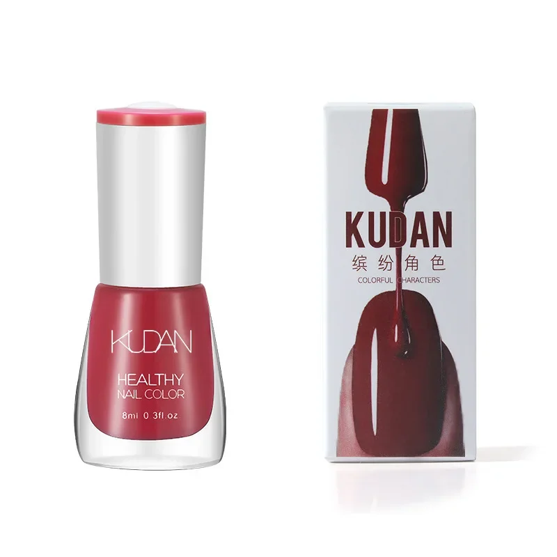 Oil-based Colorful Role Nail Polish Lasting No Bake Non-peel Fast Dry White Non-tear Shine Oil Base Coat