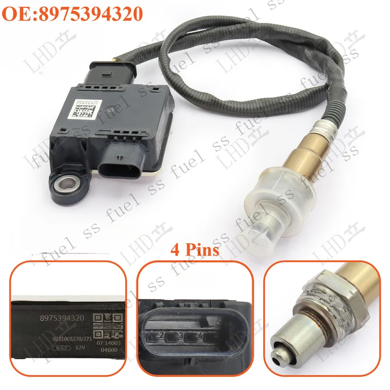 S+ Particulate Matter Sensor 8975394320 0281008270 0281008271 For Isuzu D-MAX