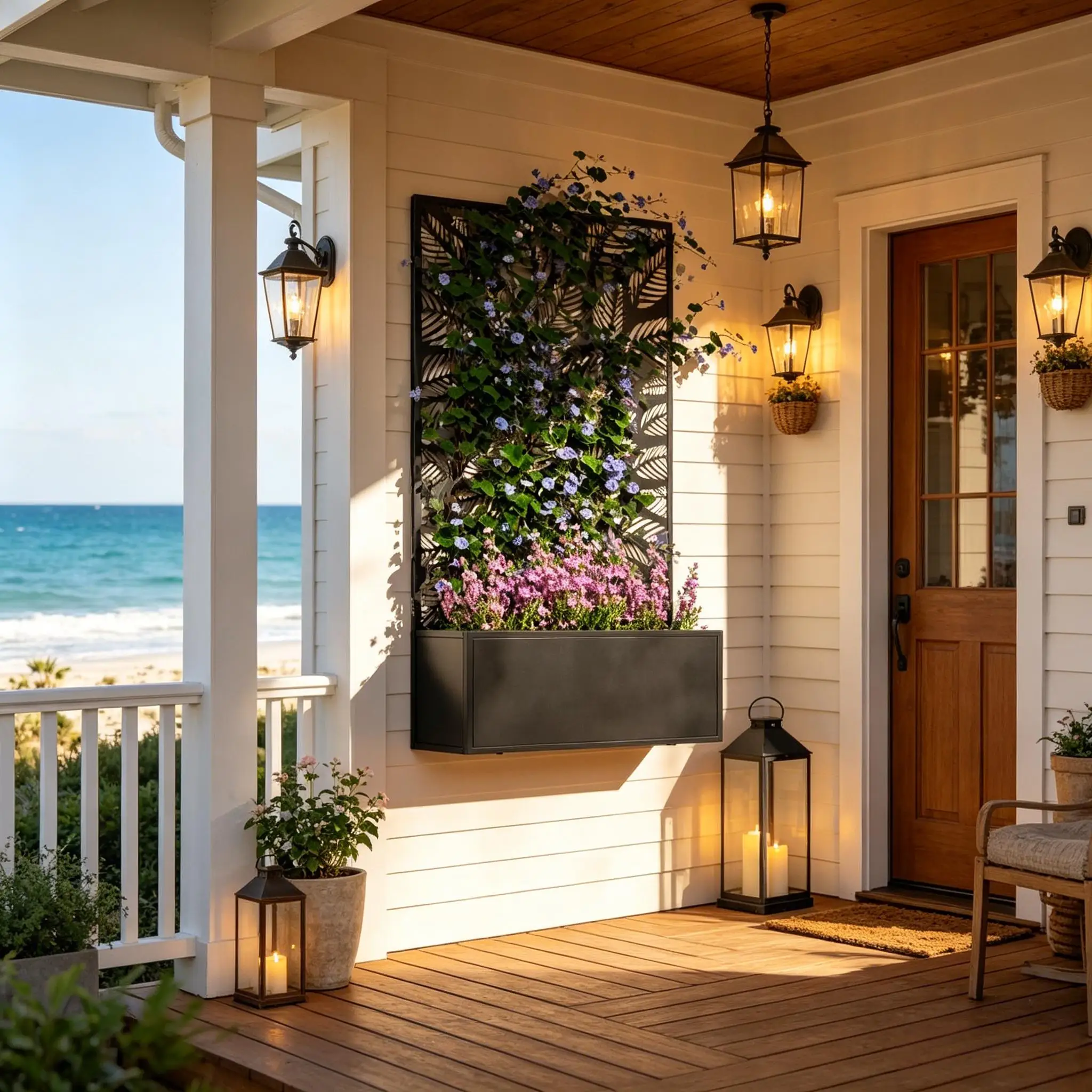 Wall Mounted Flower Bed,Garden Bed,Decorative Flower Bed(Only Wall Mounted Flower Bed)