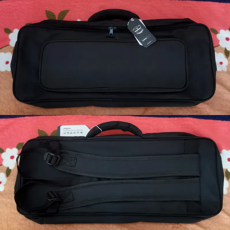 52cm * 21cm * 5.5cm tastiera portatile durevole pianoforte 37 tasti tastiera Gig Bag custodia impermeabile in tessuto Oxford per PSS-F30/E30/A50