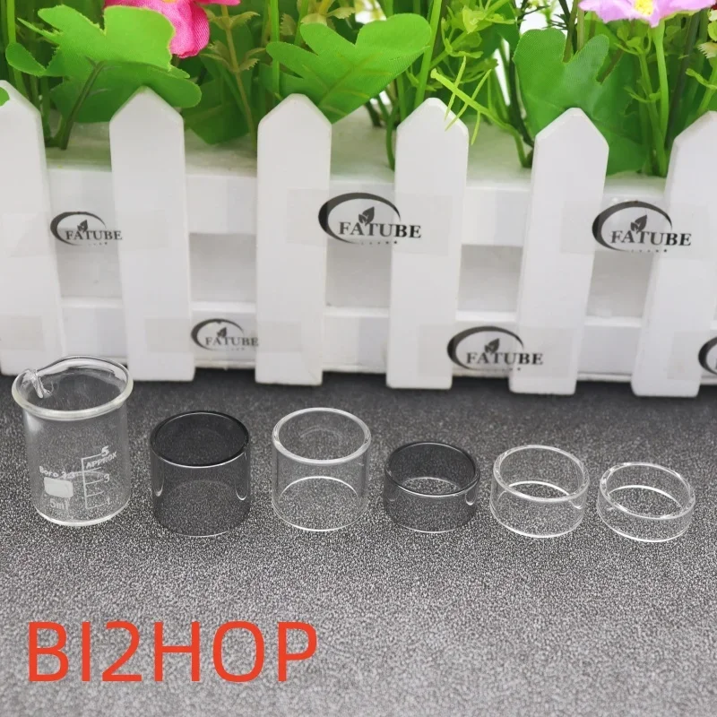 5 قطعة كوب قياس 5 مللي لـ Bi2hop MTL أنبوب زجاجي أسود شفاف أو شفاف لمجموعة إعادة الملء العلوي Bi2hop MTL أو 2 مللي/4 مللي #1