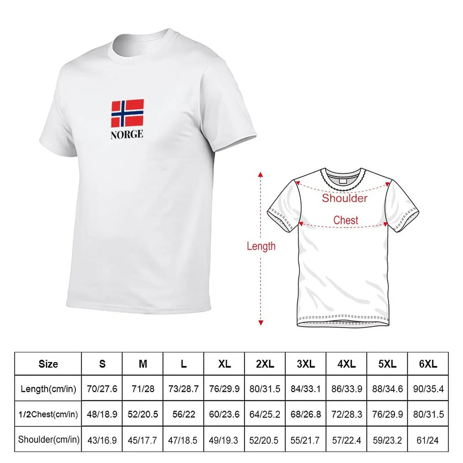 Norge Norway T-Shirt customizeds boys whites men workout shirt