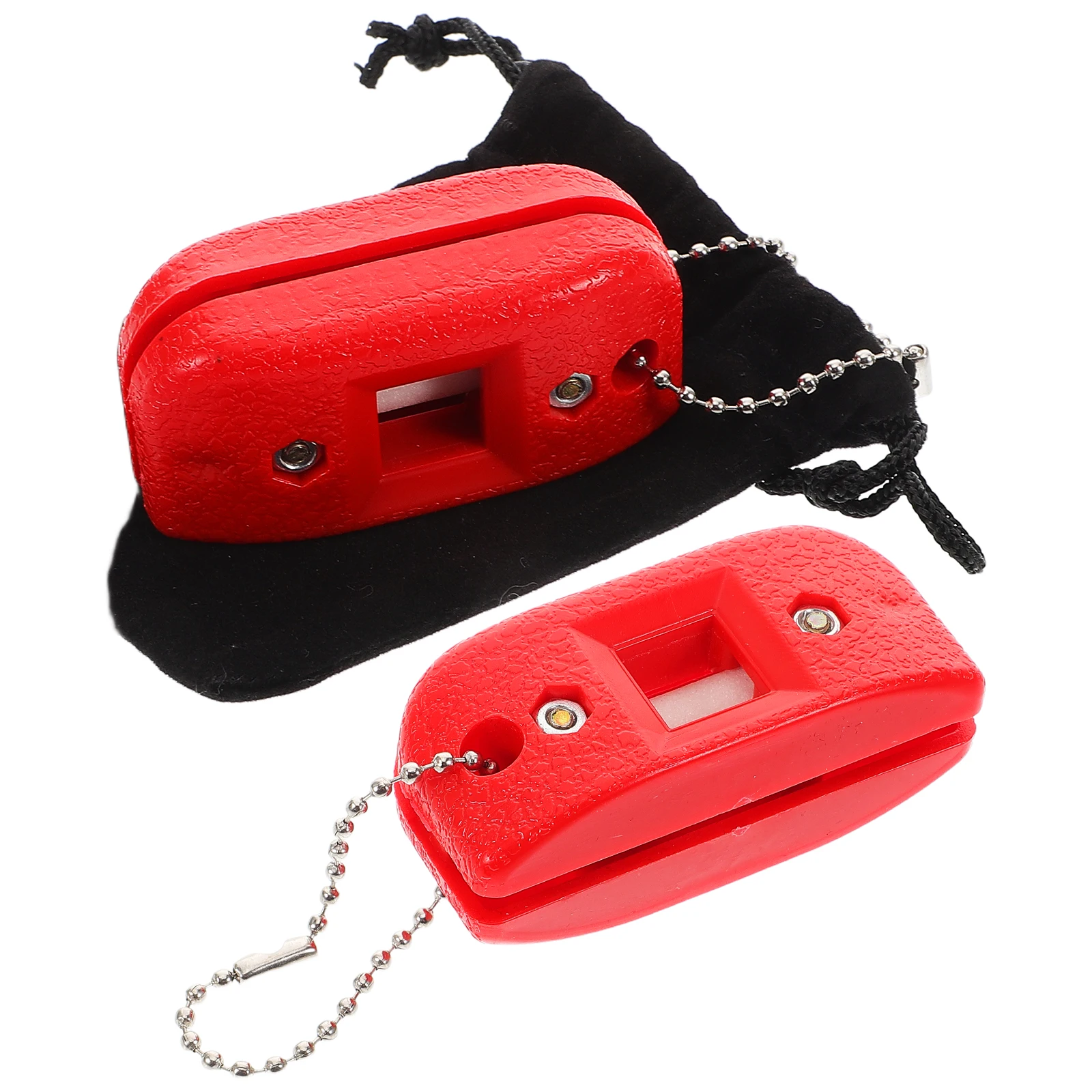 

2 Pcs Ice Blade Sharpener Sandstone Grindstone Skate Sharpening Tool Figure Skating Hockey Accessory Portable Grinder