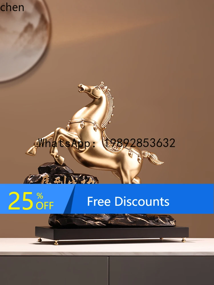 

New Chinese Style Success Creative Home Wine Cabinet Decoration Ornament Office Desktop Crafts Opening Gift