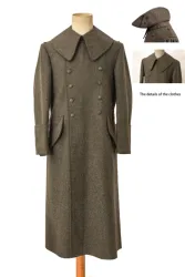 EMD WWII tedesco M43 lana great coat protezione dal freddo