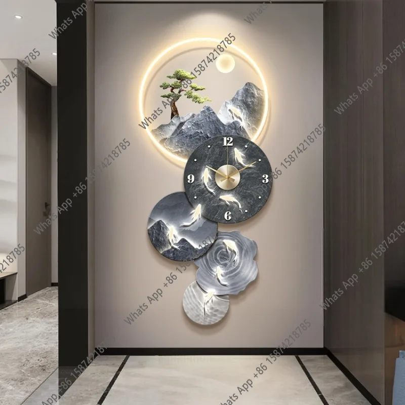 L Universal Funky Wall Clocks European Irregular Xenomorph Fashion Interior Clock Wall Cute Reloj Pared Chinese Style Furniture