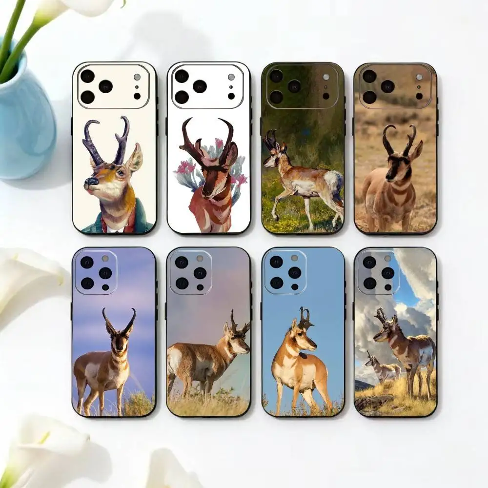 Чехол для телефона P-Pronghorn, силиконовый, мягкий, для iPhone 17, 16, 15, 14, 13, 12, 11, X, XR, Plus, Pro, Max, Plus