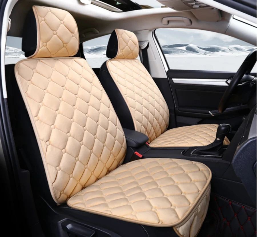 

Car Seat Cover Front And Rear Seat Cushion Seat Cushion Breathable Protection Pad Car Backrest Cushion Accessories Interior Gene