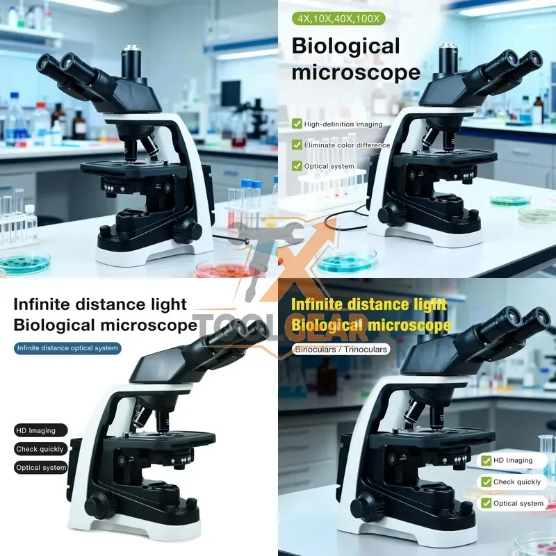 2026hotsale* Professional Laboratory Binocular Microscope High-Quality Optics for Advanced Biology Education & School Lab