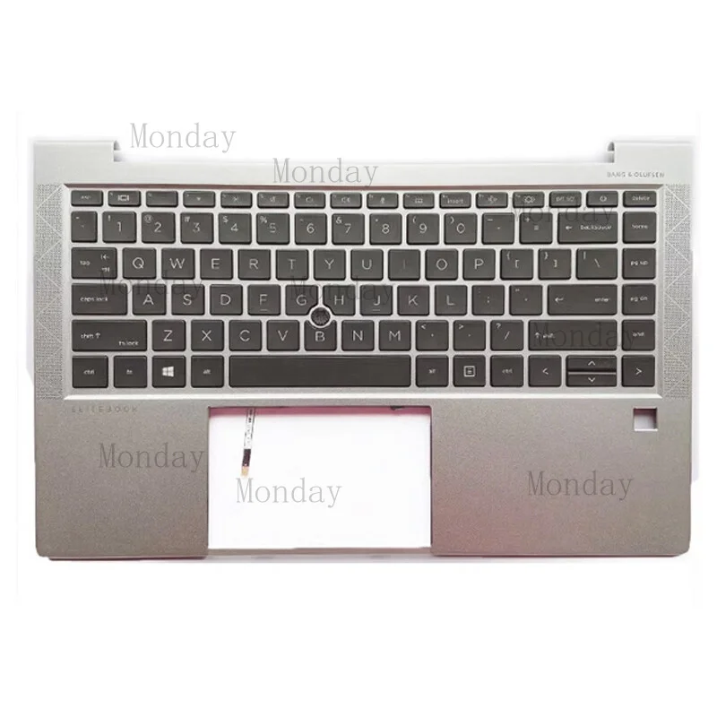 

W For HP ELITEBOOK 840 G7 745 G8 C Shell Keyboard M36312-001 Backlight