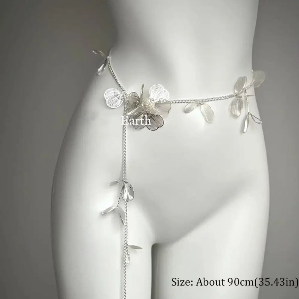 Fashion Elegant Pearl Waist Chains Waist Accessory Versatile Hip Chain Boho Body Jewelry Women