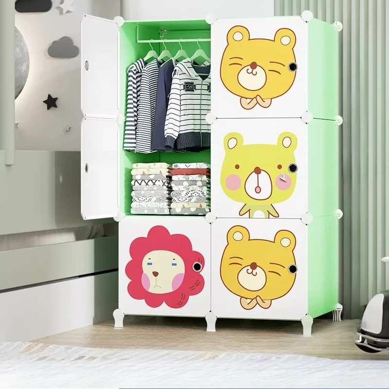 Nightstands Modular Closet Storage Clothes Organizer Bedroom Partitions Wardrobe Modern Minimalist Muebles Trendy Furniture